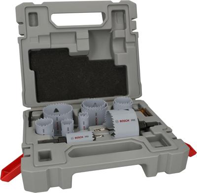 Bosch Accessoires PRO Multi Material gatzagenset | 17-delig | Diameter mm: 19;22;25;29;35;38;44;51;57;64;76 - 2608900525