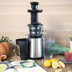 Domoclip DOP102 citruspers/sapmaker Slowjuicer 400 W Zwart, Roestvrijstaal