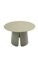Qopps Okios koffie tafel 70 cm rond en 42 cm hoog Olive green