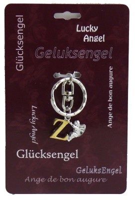 Steengoed Geluksengel sleutelhanger Z (1 st)