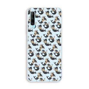 Zeemeermin: Huawei P Smart Pro Transparant Hoesje