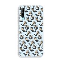 Zeemeermin: Huawei P Smart Pro Transparant Hoesje