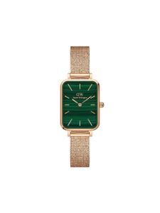 Daniel Wellington montre Quadro Pressed Melrose 20 x 26 mm - Vert