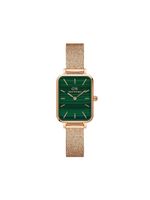 Daniel Wellington montre Quadro Pressed Melrose 20 x 26 mm - Vert