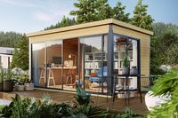 Tuinhuis Domeo 4, 418 x 322 cm - thumbnail