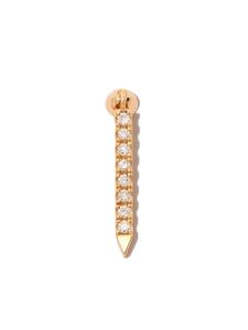 MARIA TASH boucle d'oreille Eternity Bar en or 18ct ornée de diamants