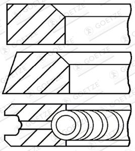 Goetze Engine Zuigerveren 08-322400-00