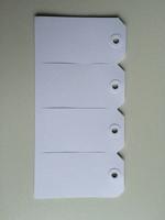 Labels 55x110 mm wit 1000st