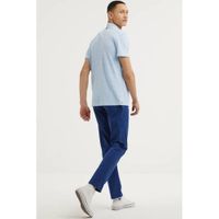 Vanguard gemêleerd regular fit overhemd lichtblauw - thumbnail