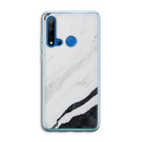 Elegante marmer: Huawei P20 Lite (2019) Transparant Hoesje