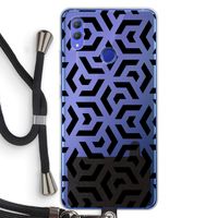 Crazy pattern: Honor Note 10 Transparant Hoesje met koord