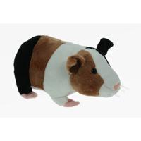 Cornelissen Pluche knuffel dier - Cavia - bruin/wit - van 20 cm - Speelgoed huisdieren - knuffels