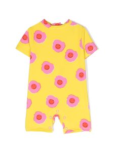 Stella McCartney Kids maillot de bain à fleurs - Jaune