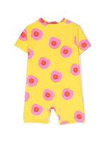 Stella McCartney Kids maillot de bain à fleurs - Jaune