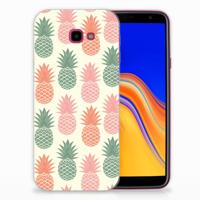 Samsung Galaxy J4 Plus (2018) | Siliconen Case | Ananas