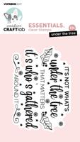 Studio Light Creative craftlab • essentials clear stamp under the tree