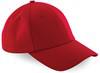 Beechfield CB59 Authentic Baseball Cap - Classic Red - One Size