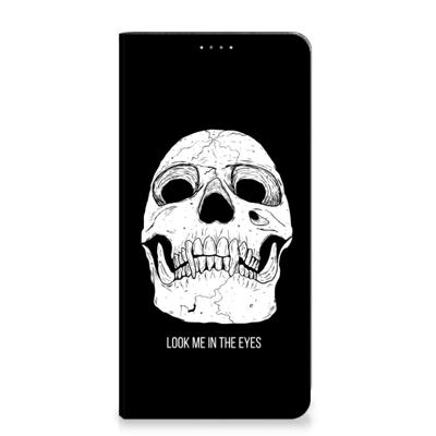 Mobiel BookCase Samsung Galaxy A14 5G Skull Eyes Mobiel BookCase Samsung Galaxy A14 5G Skull Eyes
