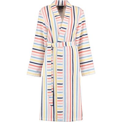 Cawö Cawö Dames Badjas 3343 Weiss-multi 44