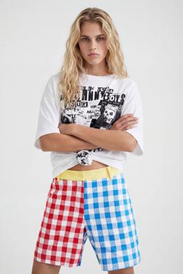 Geruite korte broek Johnson Hartig - MATERIAL FINISHES - L Geruite korte broek Johnson Hartig - MATERIAL FINISHES - L