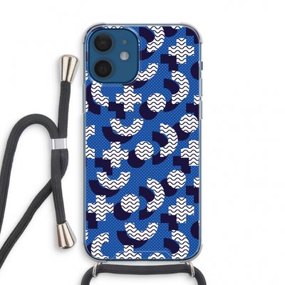8-bit N°5: iPhone 12 mini Transparant Hoesje met koord