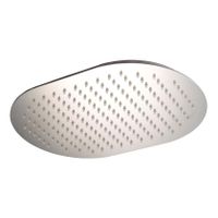 Hoofddouche Xenz Pure | 16x24 cm | Ovaal | Chroom