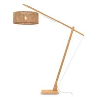 GOOD&MOJO Vloerlamp Iguazu - Bamboe|Jute - 175x60x207cm