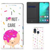 Samsung Galaxy A40 | Flip Style Cover | Donut Roze