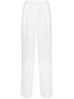 LIU JO pantalon de tailleur à coupe ample - Blanc