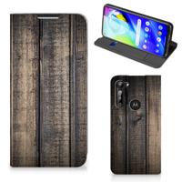 Motorola Moto G8 Power Book | Wallet Case | Steigerhout Motorola Moto G8 Power Book | Wallet Case | Steigerhout