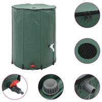 Regenton inklapbaar met tap 1350 L