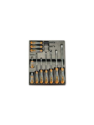 Beta Harde voorgevormde inzetbakken met assortiment gereedschap T160 - 024240160