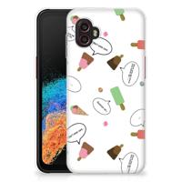 Samsung Galaxy Xcover 6 Pro | Siliconen Case | IJsjes