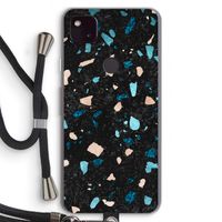 Terrazzo N°11: Pixel 4a 5G Transparant Hoesje met koord