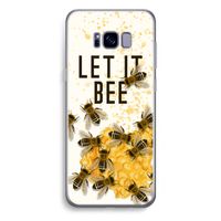 Let it bee: Samsung Galaxy S8 Plus Transparant Hoesje