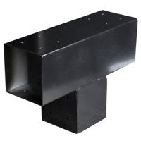 Paalverbinder 3-weg T-model t.b.v. 12 cm paal Tuindeco - Tuindeco
