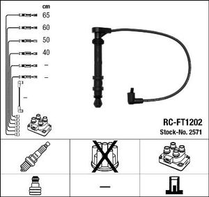 Bougiekabelset RCFT1202