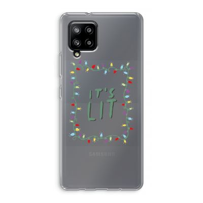 It's Lit: Samsung Galaxy A42 5G Transparant Hoesje