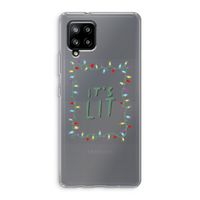 It's Lit: Samsung Galaxy A42 5G Transparant Hoesje