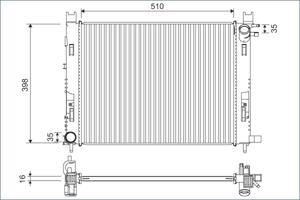 Valeo Radiateur 701120