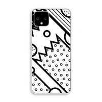 Pop Art #4: Pixel 4 Transparant Hoesje