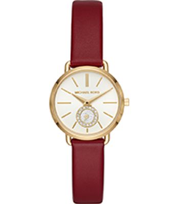 Horlogeband Michael Kors MK2751 Leder Rood 12mm