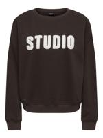 Only Onlsweat Life L/s Crew O.size State Noos 15254183 Sweater 5020613 Coffee Bean Studio - Terry Only Onlsweat Life L/s Crew O.size State Noos 15254183 Sweater 5020613 Coffee Bean Studio - Terry