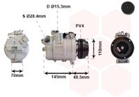 Van Wezel Airco compressor 0600K309 - thumbnail