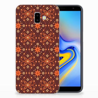 Samsung Galaxy J6 Plus (2018) | TPU bumper | Batik Brown