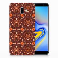 Samsung Galaxy J6 Plus (2018) | TPU bumper | Batik Brown