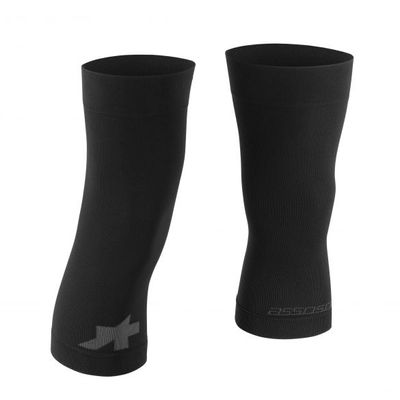 Assos spring fall knie warmers zwart unisex 0