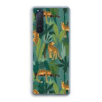 Luipaard 2: Sony Xperia 5 II Transparant Hoesje