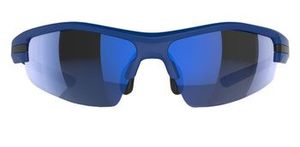 Mirage zonnebril sport met 3 paar lenzen blauw/zwart
