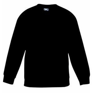 Zwarte katoenmix sweater voor jongens 14-15 jaar (170/176)  -